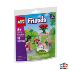 LEGO Friends Flower Stand with Roses paper bag, réf. 30721