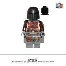 Figurine Star Wars The Mandalorian / Din Djarin / 'Mando' - Brown Durasteel Armor, réf. sw1057