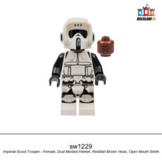 Figurine Star Wars Imperial Scout Trooper - Female, Dual Molded Helmet, réf. sw1229