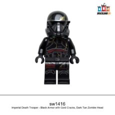 Figurine Star Wars Imperial Death Trooper - Dark Tan Zombie Head, réf. sw1416