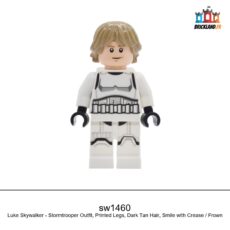 Figurine Star Wars Luke Skywalker - Stormtrooper Outfit, Smile with Crease / Frown, réf. sw1460