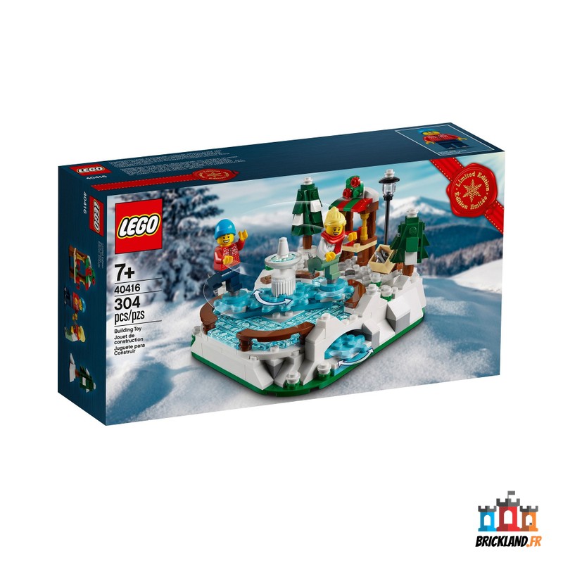 LEGO Holiday & Event Ice Skating Rink, réf. 40416
