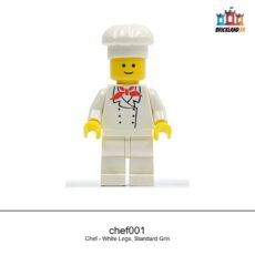 Figurine Town Chef - White Legs, Standard Grin, réf. chef001