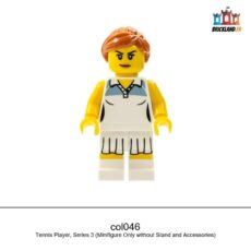 Figurine Collectible Minifigures Tennis Player, Series 3, réf. col046