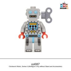 Figurine Collectible Minifigures Clockwork Robot, Series 6, réf. col087