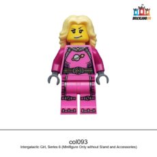Figurine Collectible Minifigures Intergalactic Girl, Series 6, réf. col093