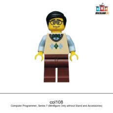 Figurine Collectible Minifigures Computer Programmer, Series 7, réf. col108
