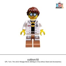 Figurine Collectible Minifigures GPL Tech, The LEGO Ninjago Movie, réf. coltlnm18