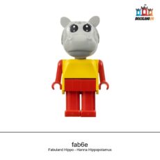 Figurine Fabuland Fabuland Hippo - Hanna Hippopotamus, réf. fab6e