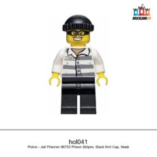 Figurine Holiday & Event Police - Jail Prisoner 86753 Prison Stripes, réf. hol041