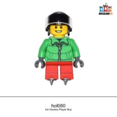 Figurine Holiday & Event Ice Hockey Player Boy, réf. hol080