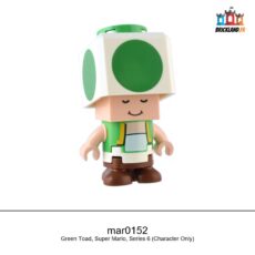 Figurine Super Mario Green Toad, Super Mario, Series 6 (Character Only), réf. mar0152