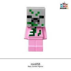 Figurine Minecraft Baby Zombie Pigman, réf. min058