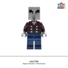 Figurine Minecraft Illager (Vindicator) - Narrow Eyes, réf. min194