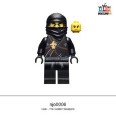 Figurine NINJAGO Cole - The Golden Weapons, réf. njo0006