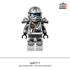 Figurine NINJAGO Zane (Jungle Robe) - Tournament of Elements, réf. njo0111