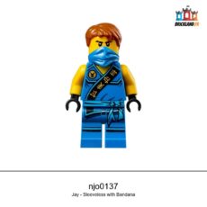 Figurine NINJAGO Jay - Sleeveless with Bandana, réf. njo0137
