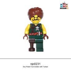 Figurine NINJAGO Sky Pirate Foot Soldier with Turban, réf. njo0231