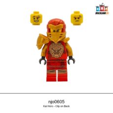 Figurine NINJAGO Kai Hero - Clip on Back, réf. njo0605