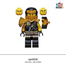 Figurine NINJAGO Cole Hero - Clip on Back, réf. njo0606
