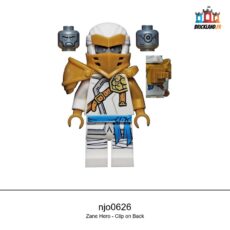 Figurine NINJAGO Zane Hero - Clip on Back, réf. njo0626