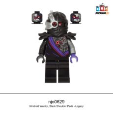 Figurine NINJAGO Nindroid Warrior, Black Shoulder Pads - Legacy, réf. njo0629
