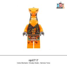 Figurine NINJAGO Cobra Mechanic / Sneaky Snake - Harness Torso, réf. njo0717