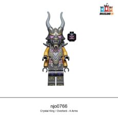 Figurine NINJAGO Crystal King / Overlord - 4 Arms, réf. njo0766