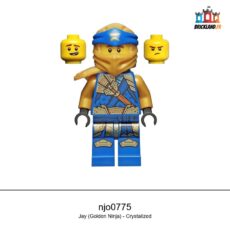 Figurine NINJAGO Jay (Golden Ninja) - Crystalized, réf. njo0775