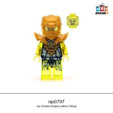 Figurine NINJAGO Jay (Golden Dragon) without Wings, réf. njo0797
