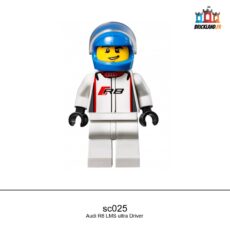 Figurine SPEED CHAMPIONS Audi R8 LMS ultra Driver, réf. sc025