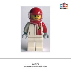 Figurine SPEED CHAMPIONS Ferrari F40 Competizione Driver, réf. sc077