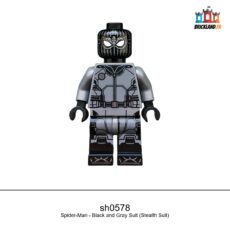 Figurine Super Heroes Spider-Man - Black and Gray Suit (Stealth Suit), réf. sh0578