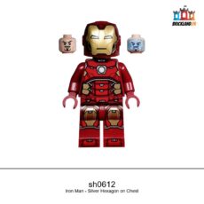 Figurine Super Heroes Iron Man - Silver Hexagon on Chest, réf. sh0612