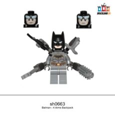 Figurine Super Heroes Batman - 4 Arms Backpack, réf. sh0663