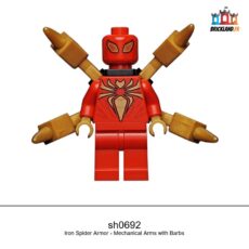 Figurine Super Heroes Iron Spider Armor - Mechanical Arms with Barbs, réf. sh0692