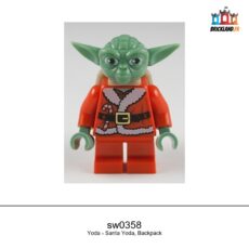 Figurine Star Wars Yoda - Santa Yoda, Backpack, réf. sw0358