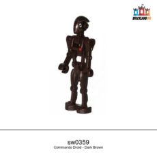 Figurine Star Wars Commando Droid - Dark Brown, réf. sw0359