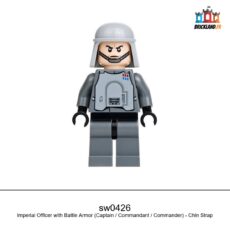 Figurine Star Wars Imperial Officer with Battle Armor (Captain / Commandant / Commander), réf. sw0426