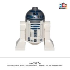 Figurine Star Wars Astromech Droid, R2-D2 - Flat Silver Head, réf. sw0527a