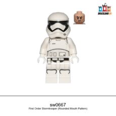 Figurine Star Wars First Order Stormtrooper (Rounded Mouth Pattern), réf. sw0667
