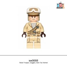 Figurine Star Wars Rebel Trooper, Goggles, Dark Tan Helmet, réf. sw0688