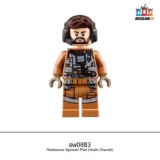 Figurine Star Wars Resistance Speeder Pilot (Nodin Chavdri), réf. sw0883