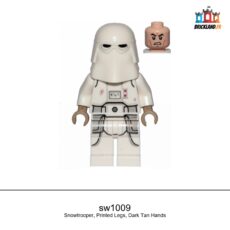 Figurine Star Wars Snowtrooper, Printed Legs, Dark Tan Hands, réf. sw1009