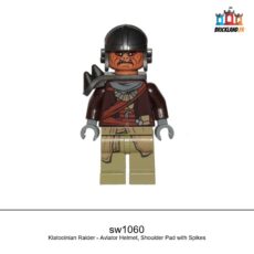 Figurine Star Wars Klatooinian Raider - Aviator Helmet, Shoulder Pad with Spikes, réf. sw1060