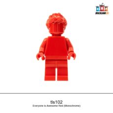 Figurine LEGO Brand Everyone is Awesome Red (Monochrome), réf. tls102