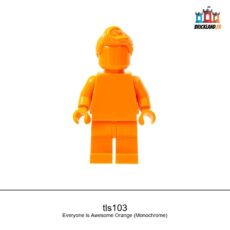 Figurine LEGO Brand Everyone is Awesome Orange (Monochrome), réf. tls103