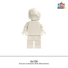 Figurine LEGO Brand Everyone is Awesome White (Monochrome), réf. tls109