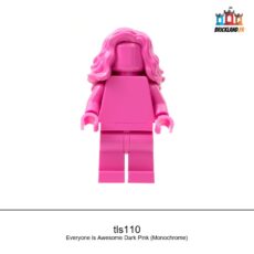 Figurine LEGO Brand Everyone is Awesome Dark Pink (Monochrome), réf. tls110