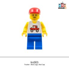 Figurine Town Trucker - Blue Legs, Red Cap, réf. trc003